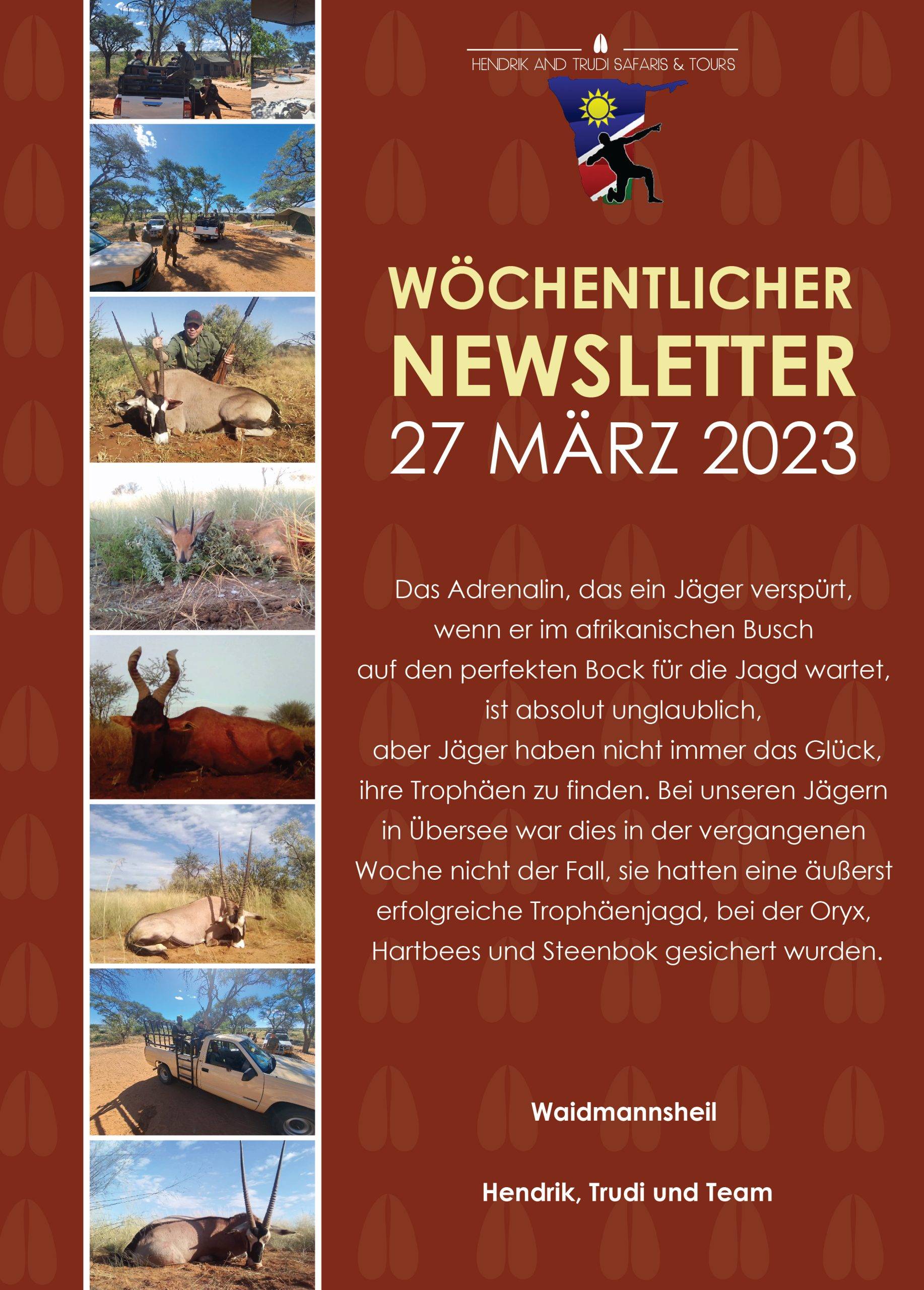 h2 Hendrik and Trudi Newsletter