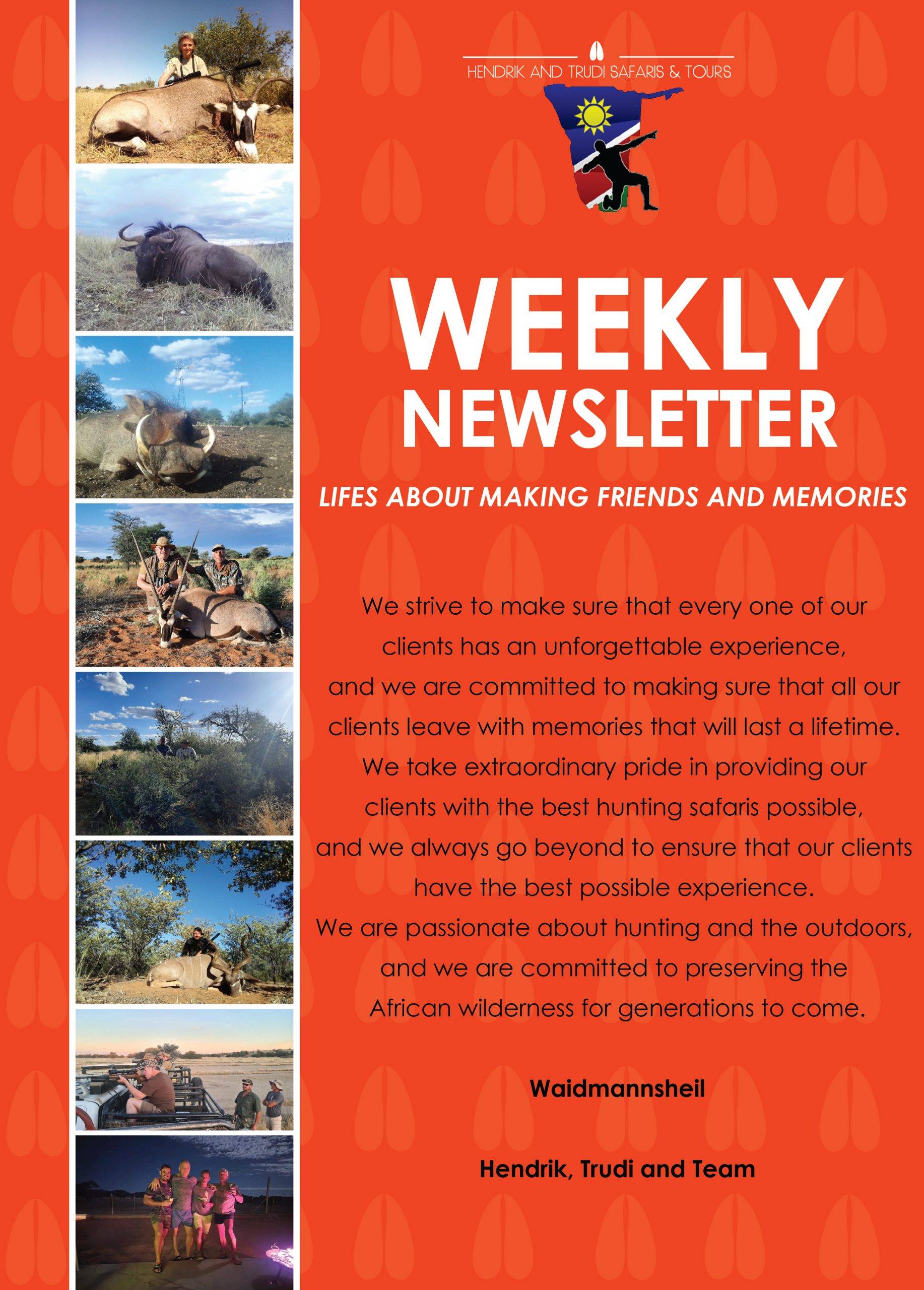 hendrik 4 Hendrik and Trudi Newsletter
