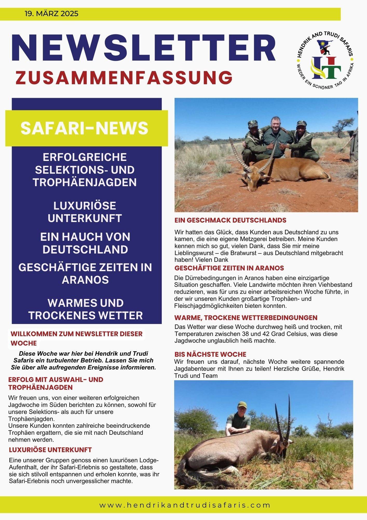 Newsletter 19 March 2024 German pg 1