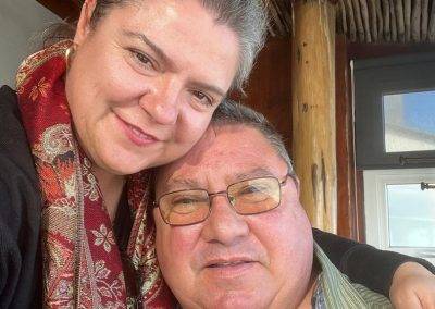 Photograph of Hendrik and Trudi.