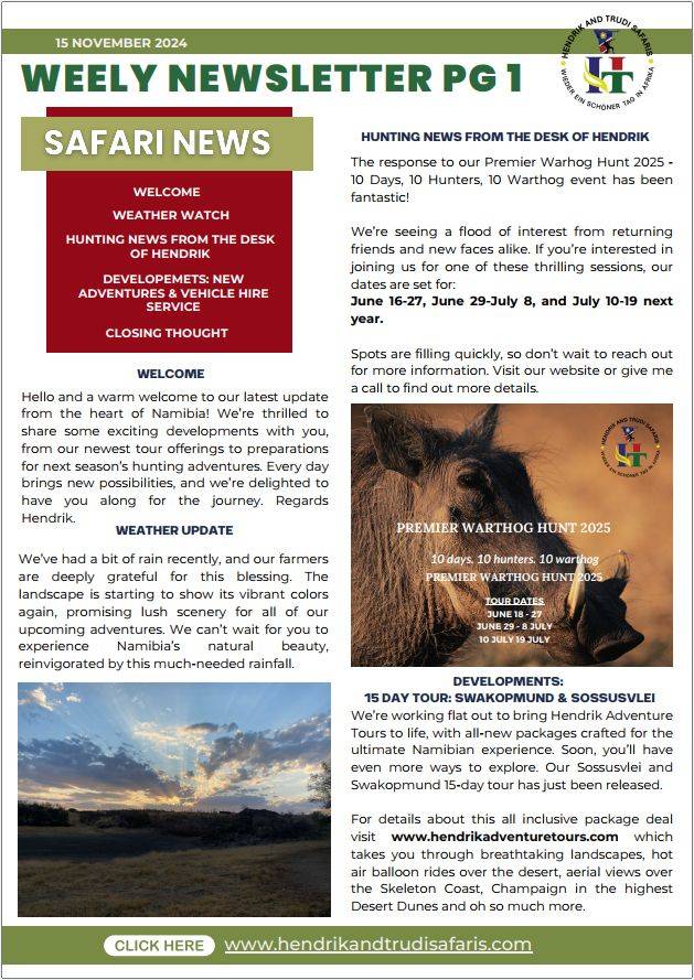 Newsletter (English) - 2024-11-15