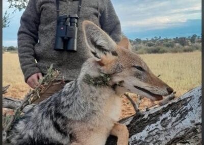 A hunter with his prize