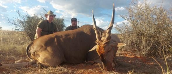 A hunter with his prize