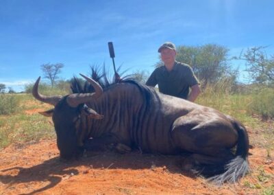 A hunter with his prize