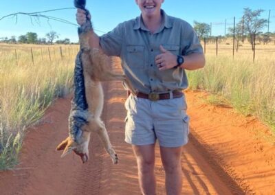 PH hendrik with a fox