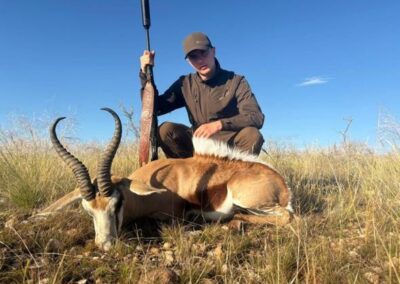 A hunter with his prize
